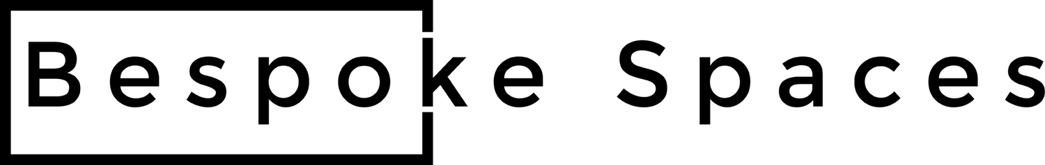 Bespoke Spaces