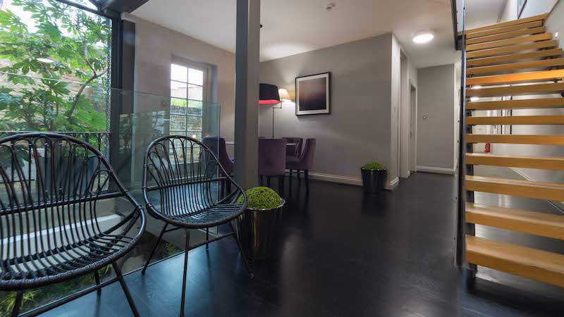 corridor and seating