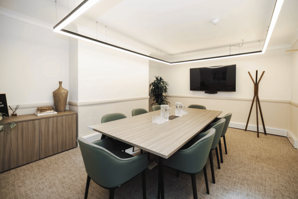 Boutique Workplace Theobalds Road meeting room 1024x683