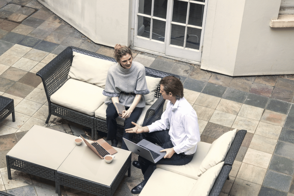 Kensington Office Cavendish Square break out area 1024x683