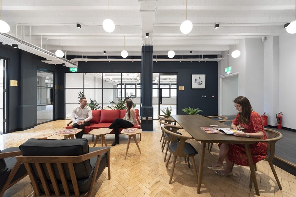 Workspace 338 Goswell Road break out area 1024x683