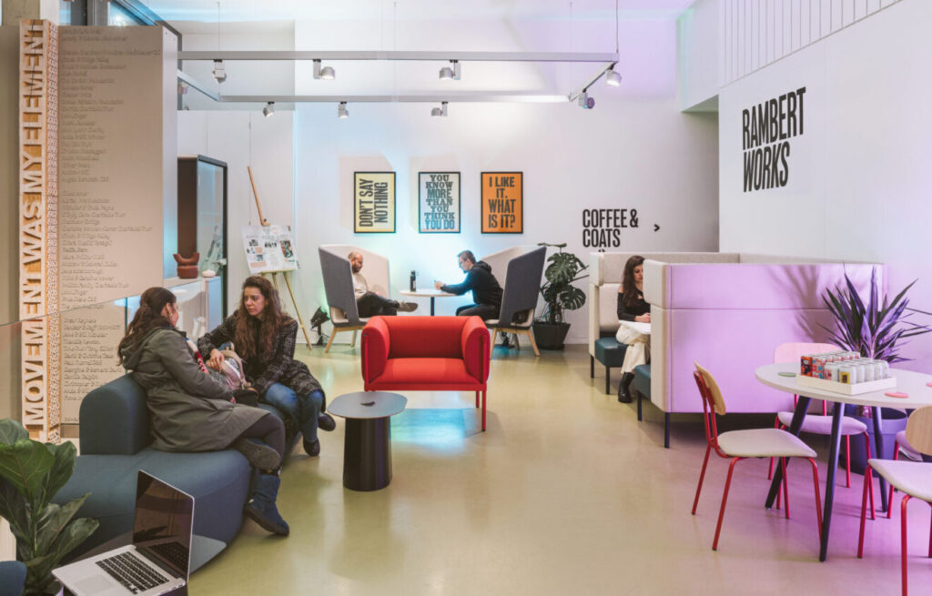 Rambert Works South Bank communal area 1024x655