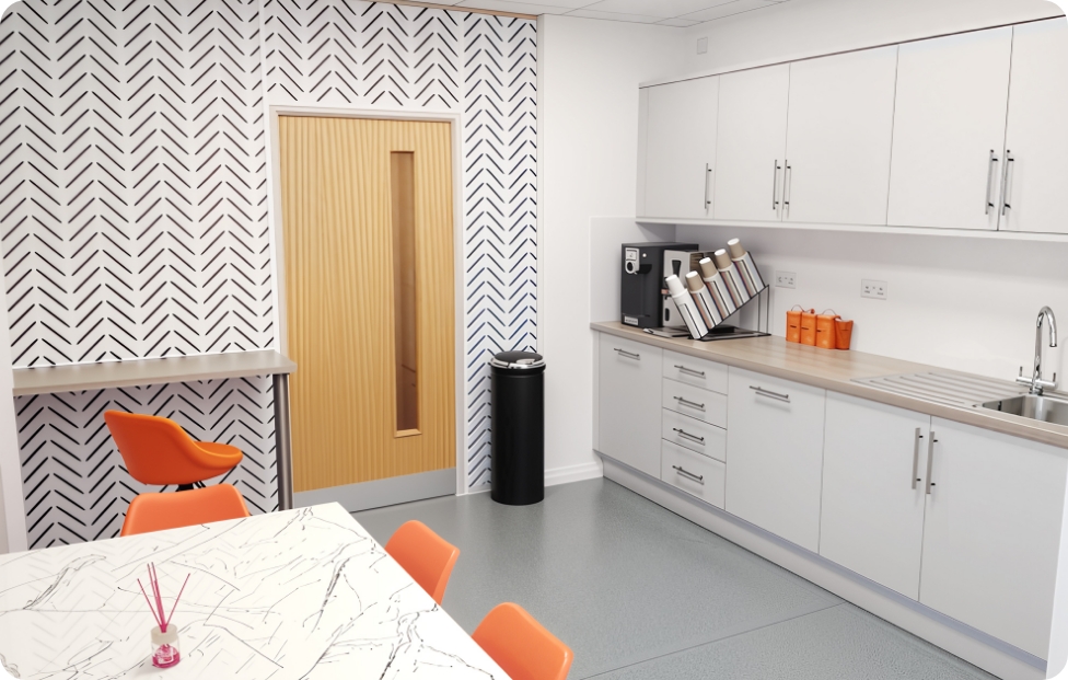 The Brentano Suite Whetstone communal area